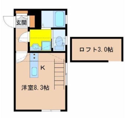 リンクリヴェールの物件間取画像